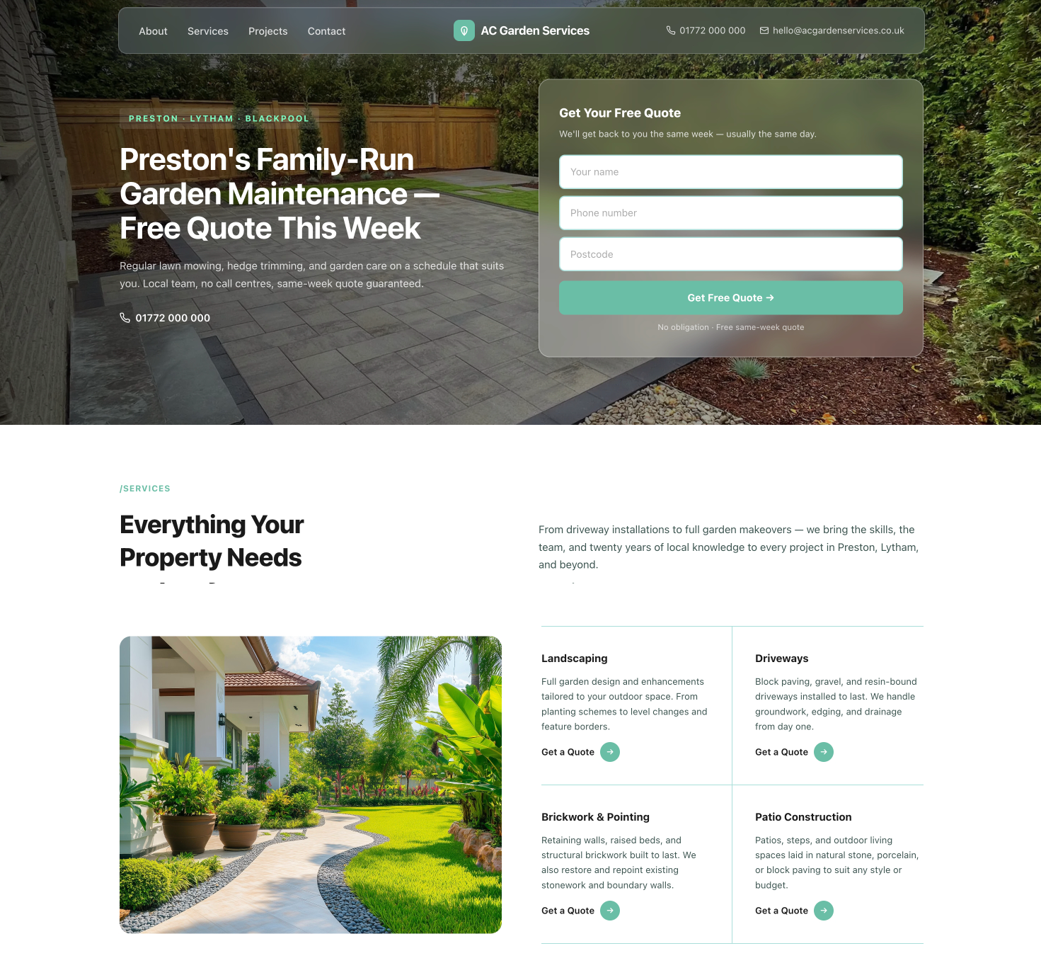 Landscaping Converter
