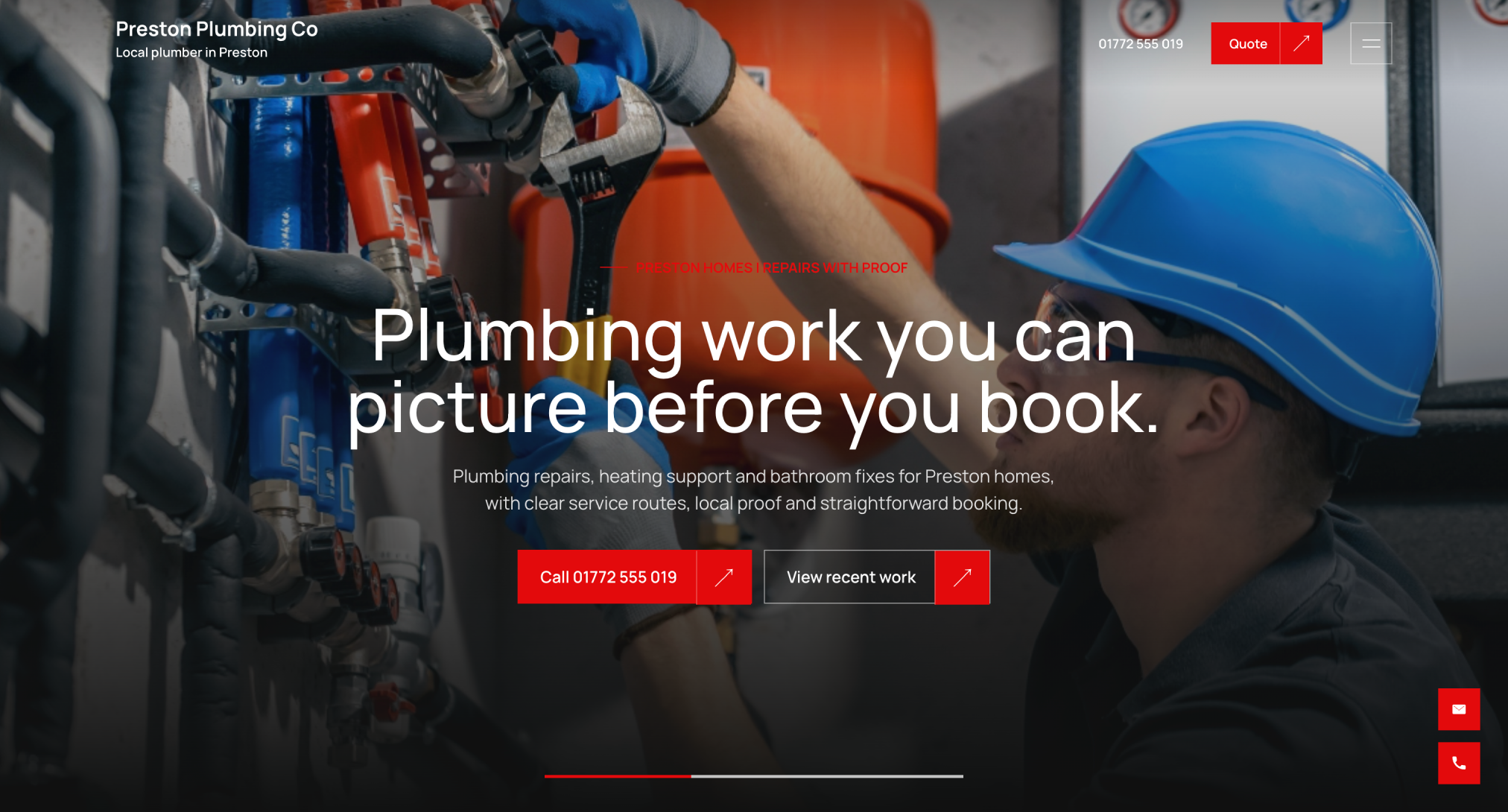 Emergency Response Landing Page